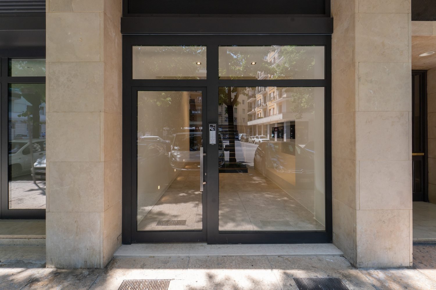 Ingresso della struttura